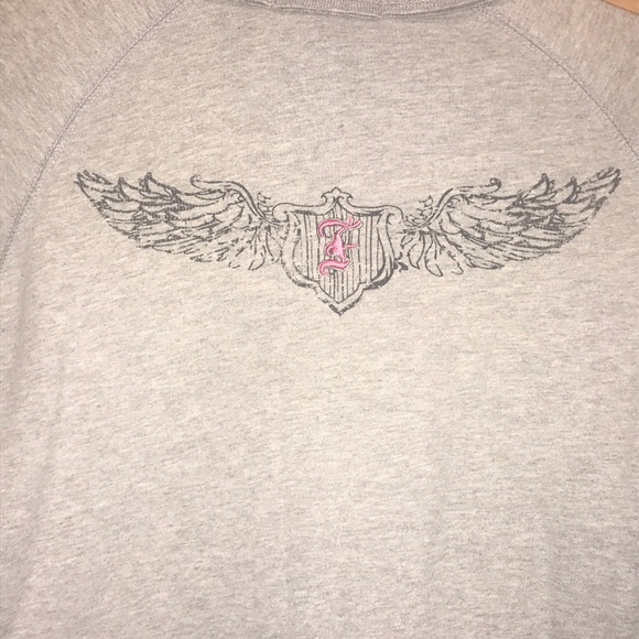 Forever 21 Gray Zip up Jacket Gray - Picture 4 of 4